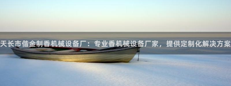 杏盛平台官网：天长市偕金制香机械设备厂：专业香机械设备厂家，提供定制化解决方案
