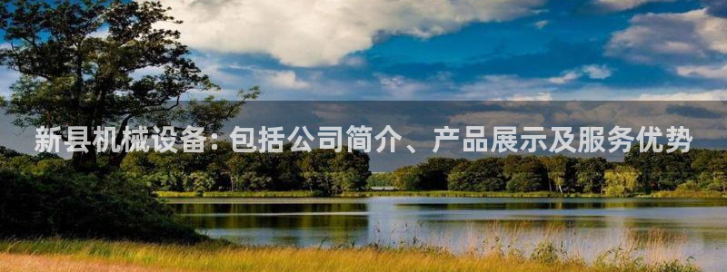 杏盛平台登录地址：新县机械设备: 包括公司简介、产品展示及服务优势