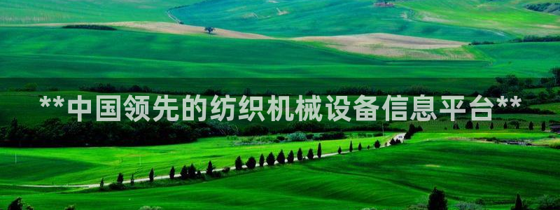 杏盛平台官网注册登录：**中国领先的纺织机械设备信息平台**